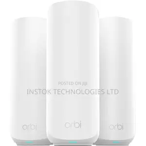 Netgear Orbi Rbe373 Be5000 Dual-Band Mesh Wi-Fi 7 System (3-Pack)