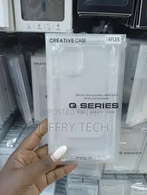 iPhone 14 Plus Flexible, High-Grade Tpu Minimalist, Clear Design Case