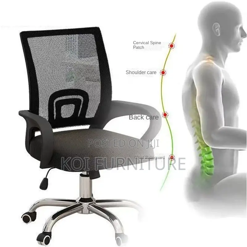 Office Chairs; Comprehensive Mesh Mid Backrest Ergonomic Office Chairs