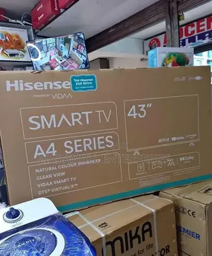 Hisense 43 Qled A4 Series Cinematic Color and Smart Performance