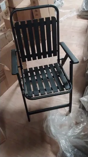 Black Foldable Outdoor Chair