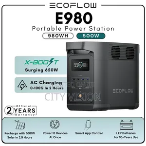 Ecoflow E980 Portable Power Station Ef980-Uk