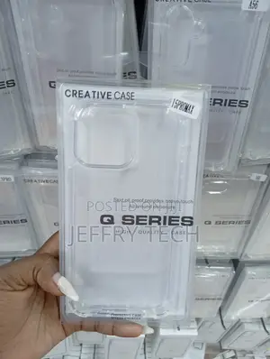 iPhone 15 Pro Max Luxury Transparent Camera Protective Case