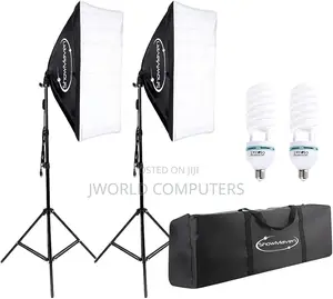 "Visico Led 192a Kit 2x2x Light Stand2x