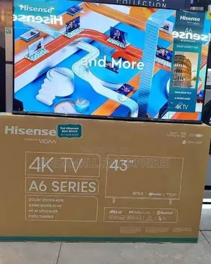 Hisense 43 Upgrade Your Viewing With the Hisense A6 43-Inch Smart