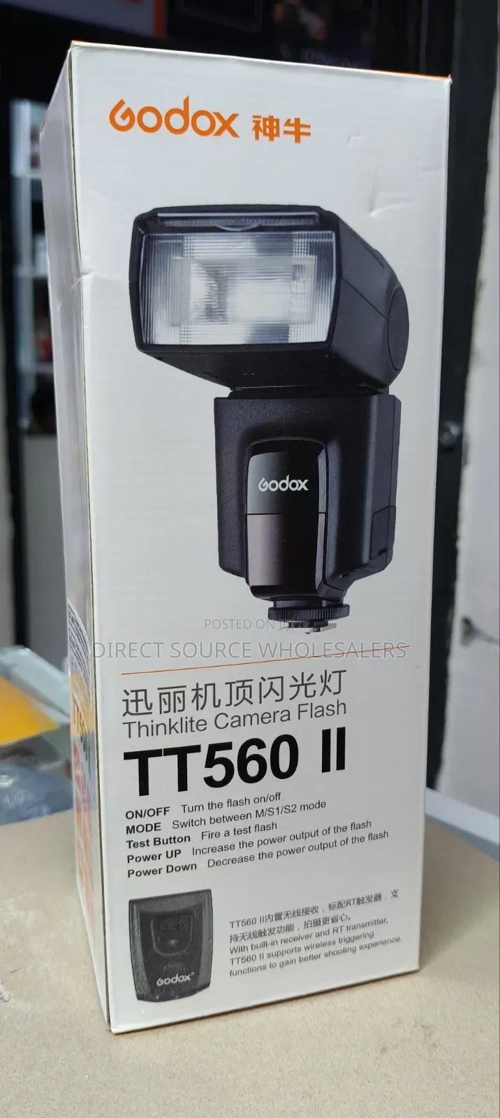 Godox Tt560 Camera Flash – Powerful Speedlite