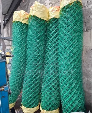 Green PVC Fencing Chainlink