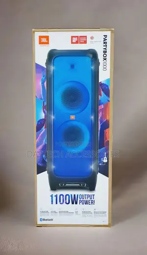 This Is a JBL Partybox 1000 Party Speaker in Its Original Box.