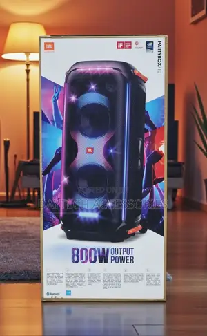 This Is a JBL Partybox 710 Speaker With 800w Output Power.