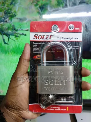 Top Security Solit 60 Mm Padlock With Four Keys