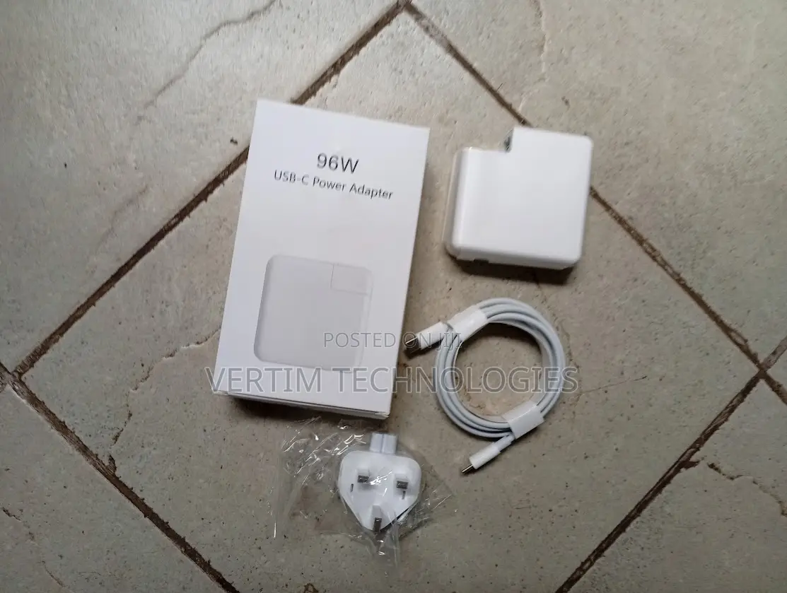 Apple 96w Usb-C Power Adapter Fast and Efficient