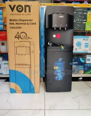 Von Dispenser 3taps Hot, Normal and Cold. Black