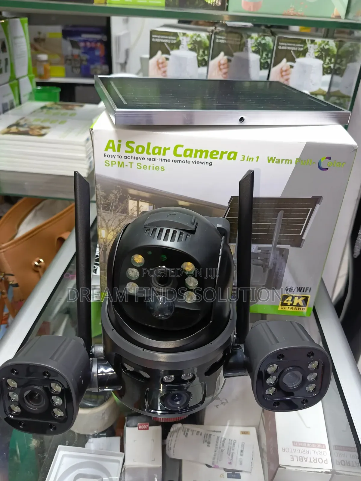 4g Ai Solar Powered CCTV Camera