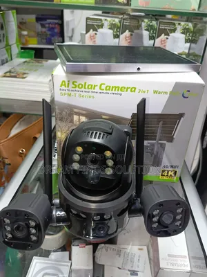 4g Ai Solar Powered CCTV Camera