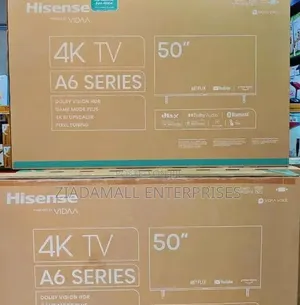 Hisense 50 Entertainment With the Hisense A6 Series Tv