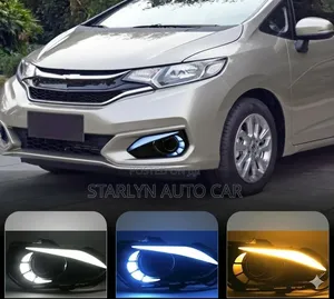 Premium Led Fog Light Covers for Honda Fit 2018 (3-Color Drl)