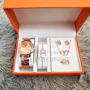 Ladies 5 in 1 Gift Set - Geneva Love Heart
