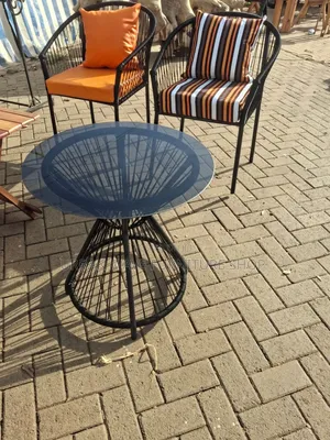 Top Glass Outdoor Garden Set