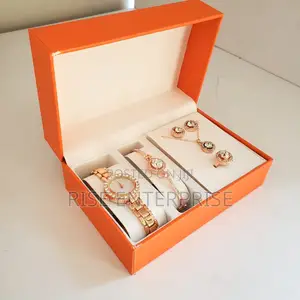 Elegant 5 in 1 Ladies Gift Set- Rose Gold