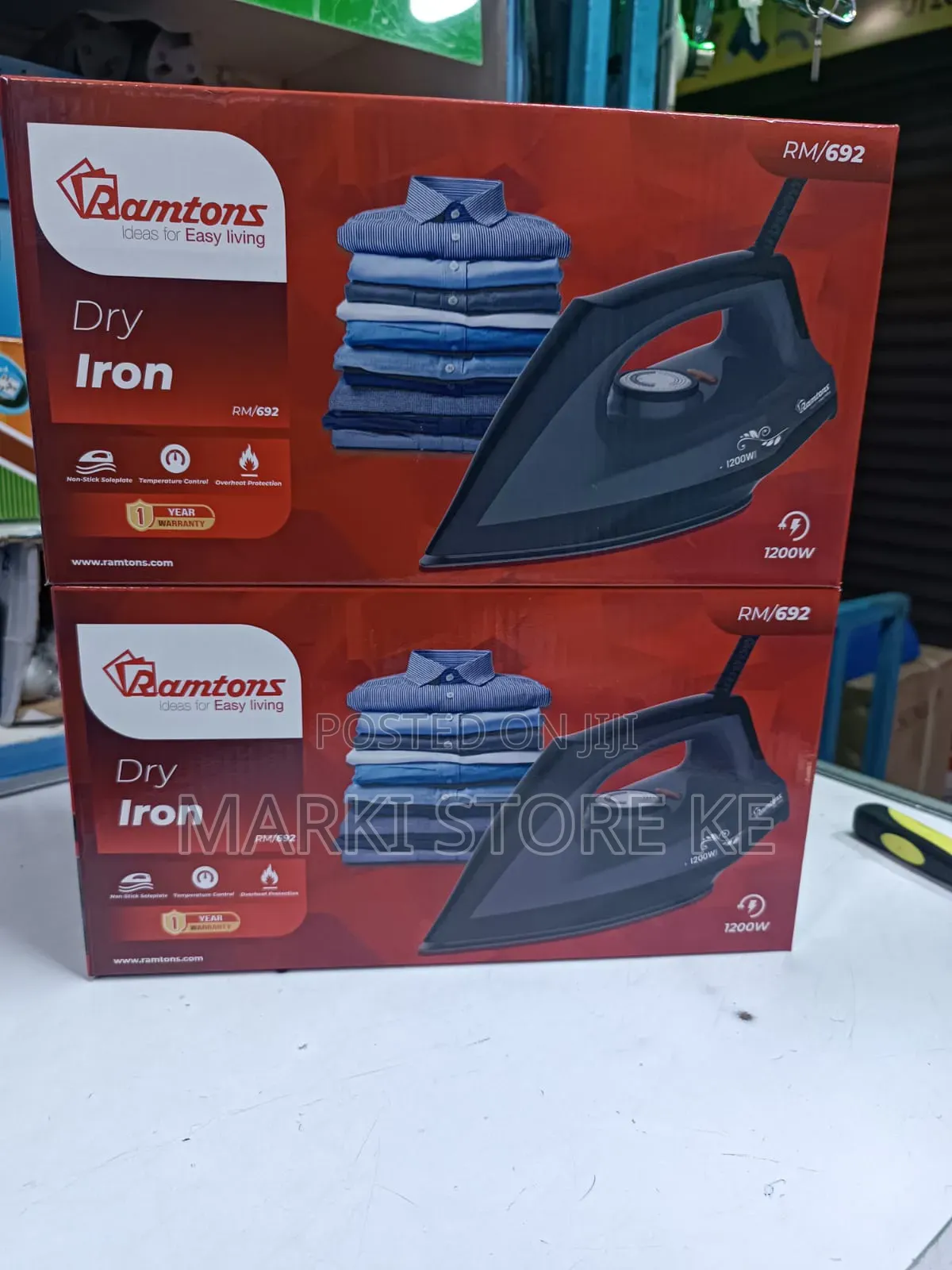 Ramtons Dry Iron Box 692