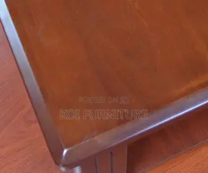 Coffee Table; Saulitee Square Mahogany Coffee Table