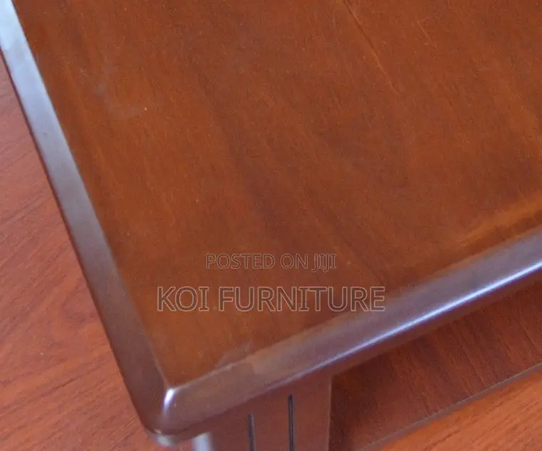 Coffee Table; Saulitee Square Mahogany Coffee Table