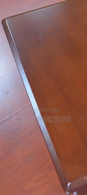 Coffee Table; Saulitee Square Mahogany Coffee Table