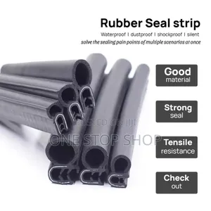 U_shaped Channel Edge Grip,Top Bulb Sealing Door Strip Rubber