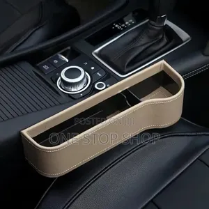 Slid on Between Seat Console Seat Gap Filler With Phone,Cup Holder