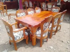Antique Mahogany Zeb 8-Dinner Set(Mahogany Made)
