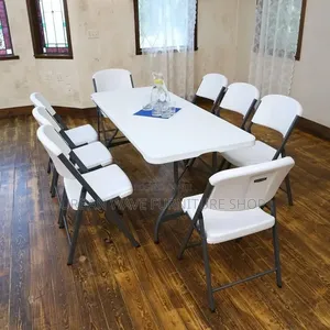 1.8 Dining/Outdoor/Office Foldable Meeting Table