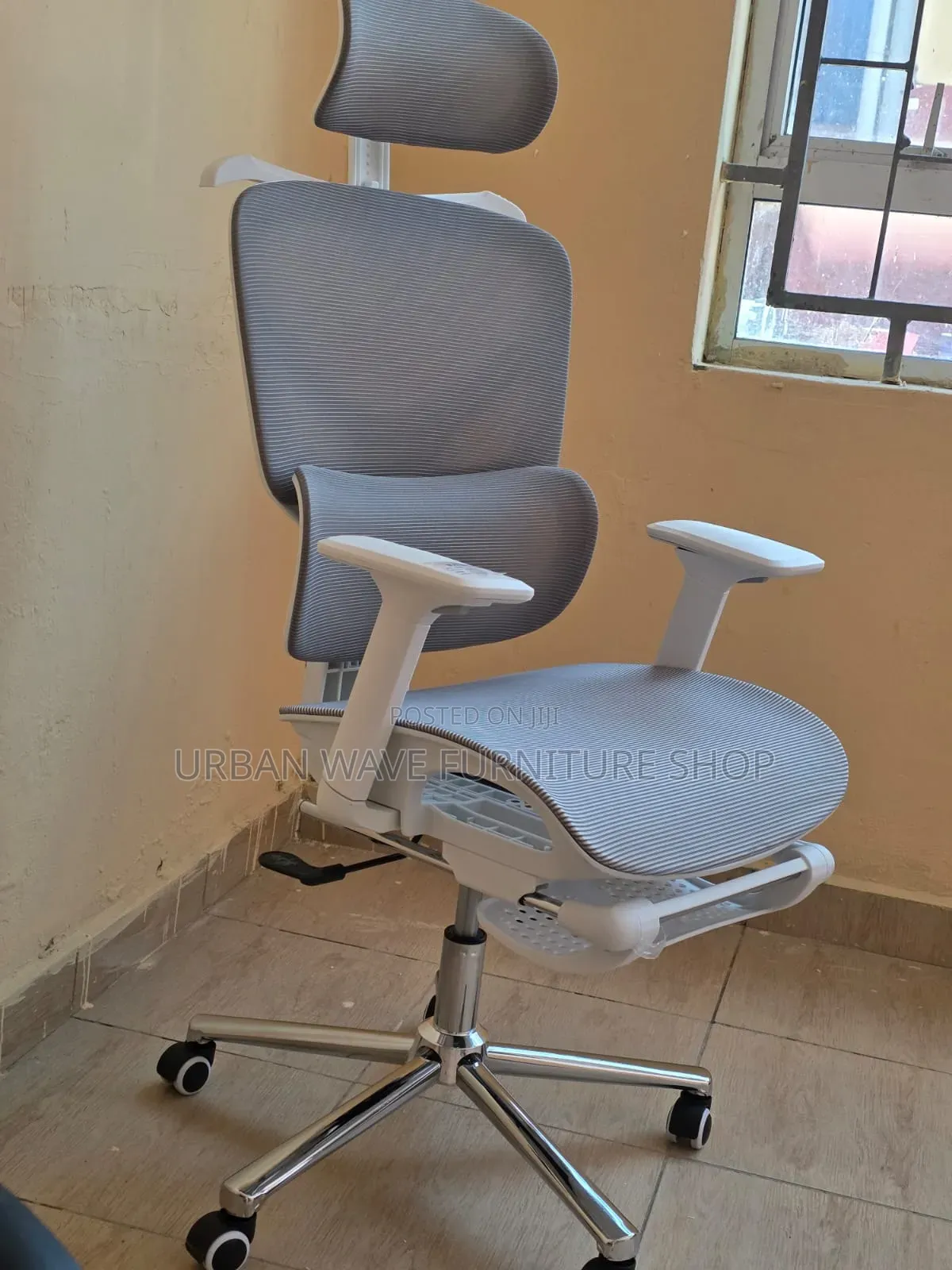 White Orthopaedic Office Chair