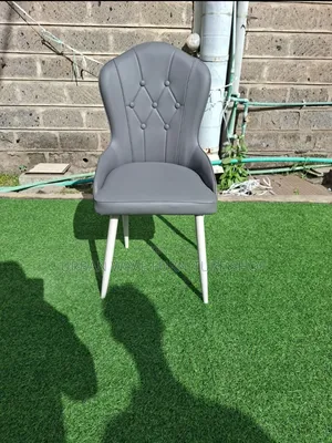 Gray Padded Dining Chairs