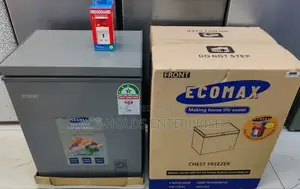169 Litres Flip-Up Chest Freezer - Ecomax (Free Guard Inside)