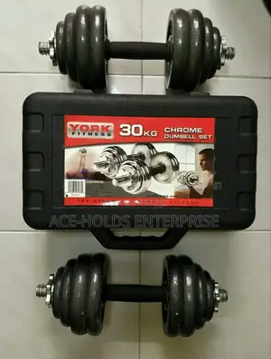 30kg - Adjustable Dumbells Barbell Weight Set