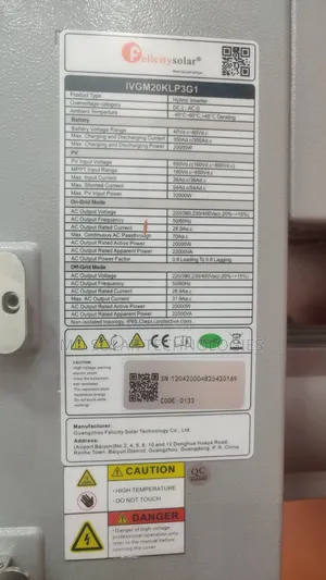 Ivgm 20kw 3phase Felicity Hybrid Inverter