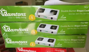 Ramtons 2 Burner Bio Gas Stove Cooker (Rg/101)