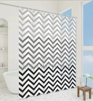 Floral Minimalist PVC Shower Curtains