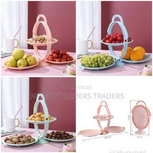 2 Layer Folding Dessert Plate