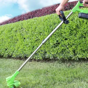 Cordless Electric Lawn Mower Foldable Adjustable Trimmer