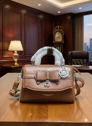 Elegant Bow-Detail Structured Handbags