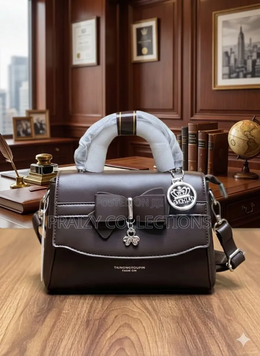 Elegant Bow-Detail Structured Handbags