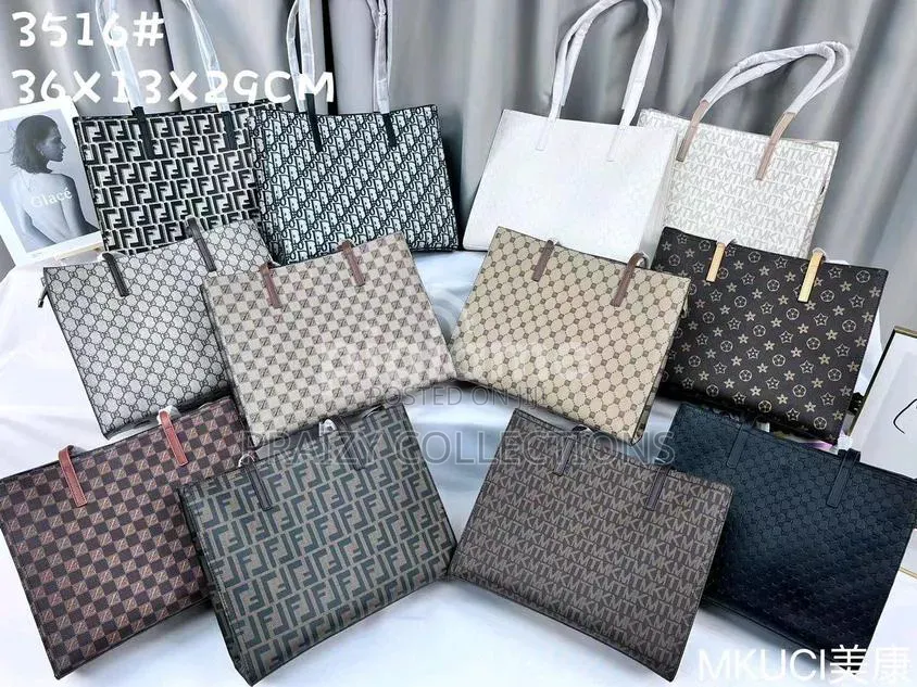 Single Blocked Long Handle Handbag