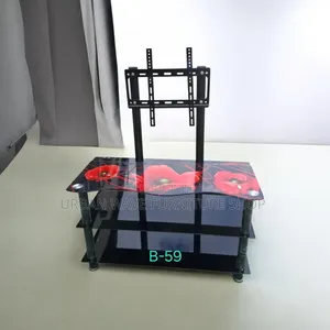 Top Glass Office Tv Stand