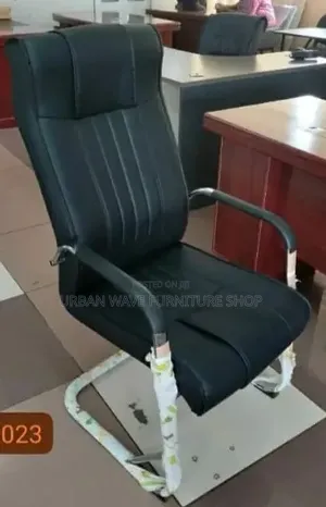 Heavy Duty Waiting Leather Executive Chair