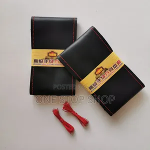Directly Hand Stitching Tight Fit Sewing Steering Wheel Cover
