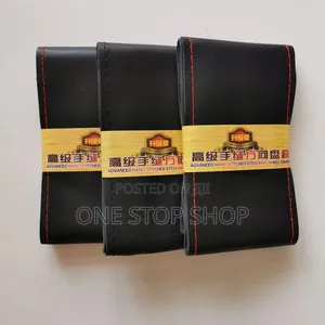 Durable Advanced Hand Sewing Universal Leather Steering Wheel Cover