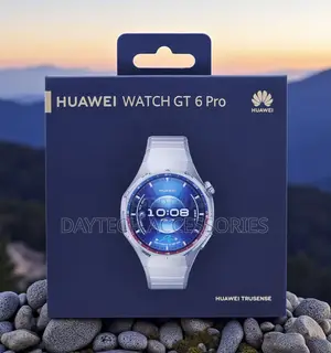 Huawei Watch Gt 6 Pro 46mm Titanium Alloy Case With Titanium Strap.