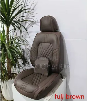 Brown High Quality 5 Seater Full Car Coverage Seat Cushions