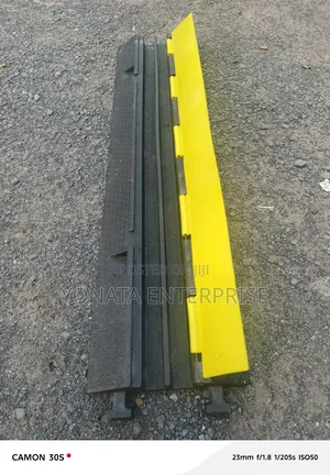 Light Duty 2-channel Rubber Cable Protector